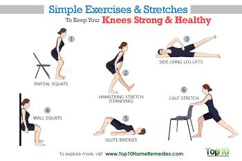 Simple Knee Stretches