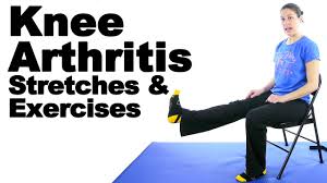 Video Knee
				  Stretches